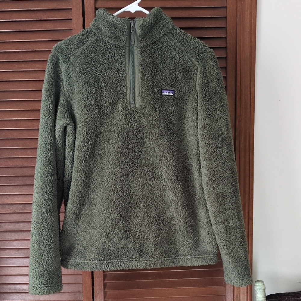 Patagonia Forest Green Fleece Jacket